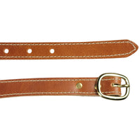 3/4" (19mm) Full Grain Stitched Belt Handmade in Canada by Zelikovitz