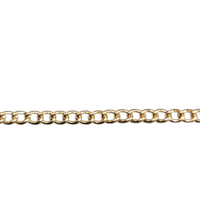 Curb Chain 2mm Gold NF - 1 Yard