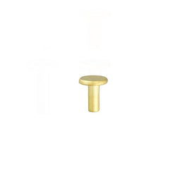 Tubular Rivets 100 pack 5/16" Brass Plated