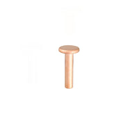 Tubular Rivets 100 Pack 9/16" Copper Plated