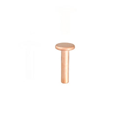 Tubular Rivets 100 Pack 9/16" Copper Plated