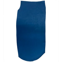 Water Buffalo Single Bend Vegetable Tanned 7/8 ounce - Navy