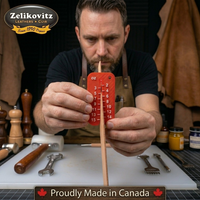Pocket Leather Thickness Gauge - Ounces