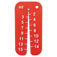Pocket Leather Thickness Gauge - Ounces
