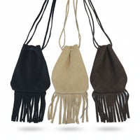 Fringed Suede Bag Kit