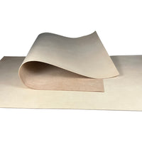 Natural Veg Tan Cowhide Tooling Leather Pre-Cut Panel 12" x 24"