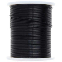 Black Copper Beading Wire 24 Yards - 26 Gauge