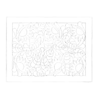 MakerAid® Flowers & Leaves #1 Easy Trace Reusable Pattern