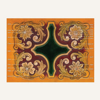MakerAid® Flowers & Leaves #3 Easy Trace Reusable Pattern