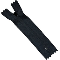 YKK #3C Nylon Coil Pre-Made Zipper Open - Black - 4.25inch