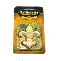 Fleur De Lys 3-D Leathercraft Stamp  8613-00