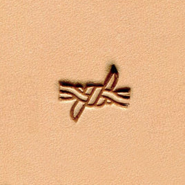 BW2 Two-Prong Barbed Wire Stamp