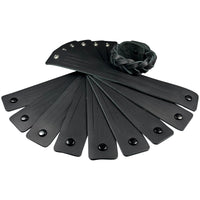 5-Strand Mystery Braid Bracelet Kit - Black 10 Pack