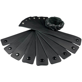 5-Strand Mystery Braid Bracelet Kit - Black 10 Pack