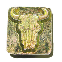 Buffalo Skull 3-D Leathercraft Stamp 88312-00