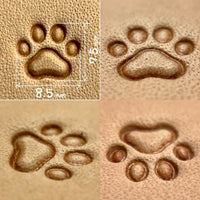 O030 Paw Print Leather Stamp OKA Japan