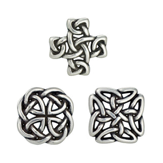 Celtic Screw Back Conchos, 30mm (1-3/16