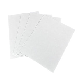 White Duquesa Cowhide 0.9mm to 1.1mm - Project Piece 8.5" x 11"