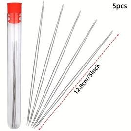Big Eye Beading Needles - 12.8cm/5inch 5pack