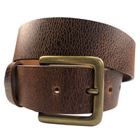 1.5"(38mm) Distressed Full Grain Leather Belt Handmade in Canada by Zelikovitz Size 26-46