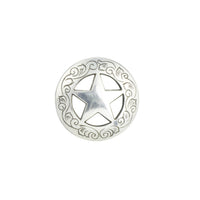 Texas Star Screw Back Conchos, AS