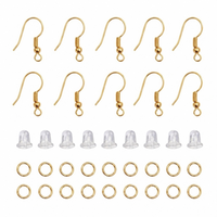 Earring Accessory Set Hypoallergenic Gold