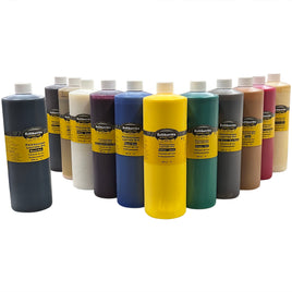 Zeli Pro Waterbased Leather Pigment Dye 32 Ounce Bottles