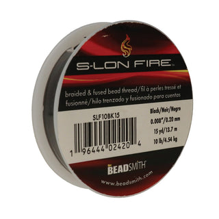 S-LON FIRE 10 lb Black 0.008 in/0.20 mm Dia 15 yards