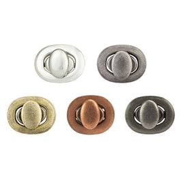 Oval Turn Lock Clasps