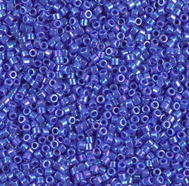 Delica 11/0 Galvanized Blue Cyan