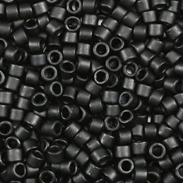 Delica 11/0 RD Matte Black