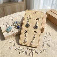 Earring Accessory Set Hypoallergenic Silver