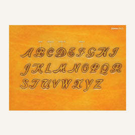 MakerAid® 3/4" Cursive Alphabet Easy Trace Reusable Pattern