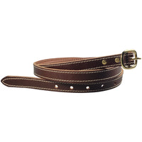 3/4" (19mm) Full Grain Stitched Belt Handmade in Canada by Zelikovitz