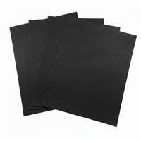Black Luxury Cowhide 1.2mm to 1.6mm