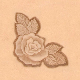 Rose Corner 3-D Stamp 8534-00