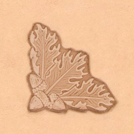 Oak Leaf Corner 3-D Stamp 8536-00