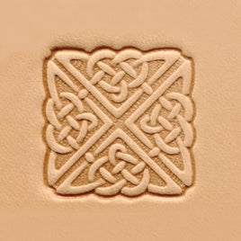 Square Celtic Leathercraft 3-D Stamp 8538-00