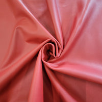 Red Duquesa Cowhide 0.9mm to 1.1mm - Project Piece 8.5" x 11"