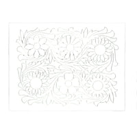 MakerAid® Flowers & Leaves #2 Easy Trace Reusable Pattern