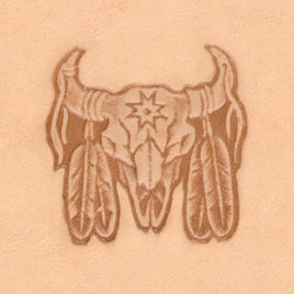 Western Skull 3D Leathercraft Stamp 88436-00