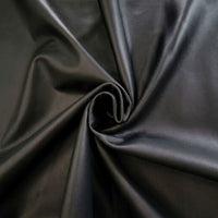 Black Duquesa Cowhide 0.9mm to 1.1mm - Project Piece 8.5" x 11"