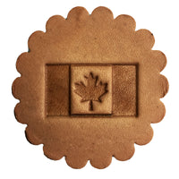 3D Leathercraft Stamp Canadian Flag 8576-00