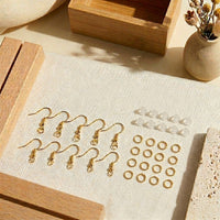 Earring Accessory Set Hypoallergenic Gold