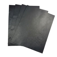 Black Duquesa Cowhide 0.9mm to 1.1mm - Project Piece 8.5" x 11"