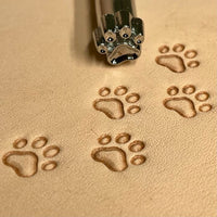 O030 Paw Print Leather Stamp OKA Japan