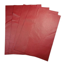 Red Nevada Cowhide 0.6mm to 0.8mm
