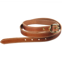 3/4" (19mm) Full Grain Stitched Belt Handmade in Canada by Zelikovitz