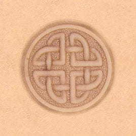 Round Celtic Leathercraft 3-D Stamp 8537-00