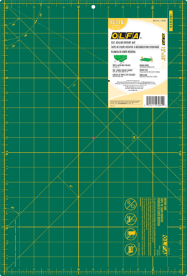 OLFA (RM-CG-1) 12 X 18 Green Rotary Mat #1160024